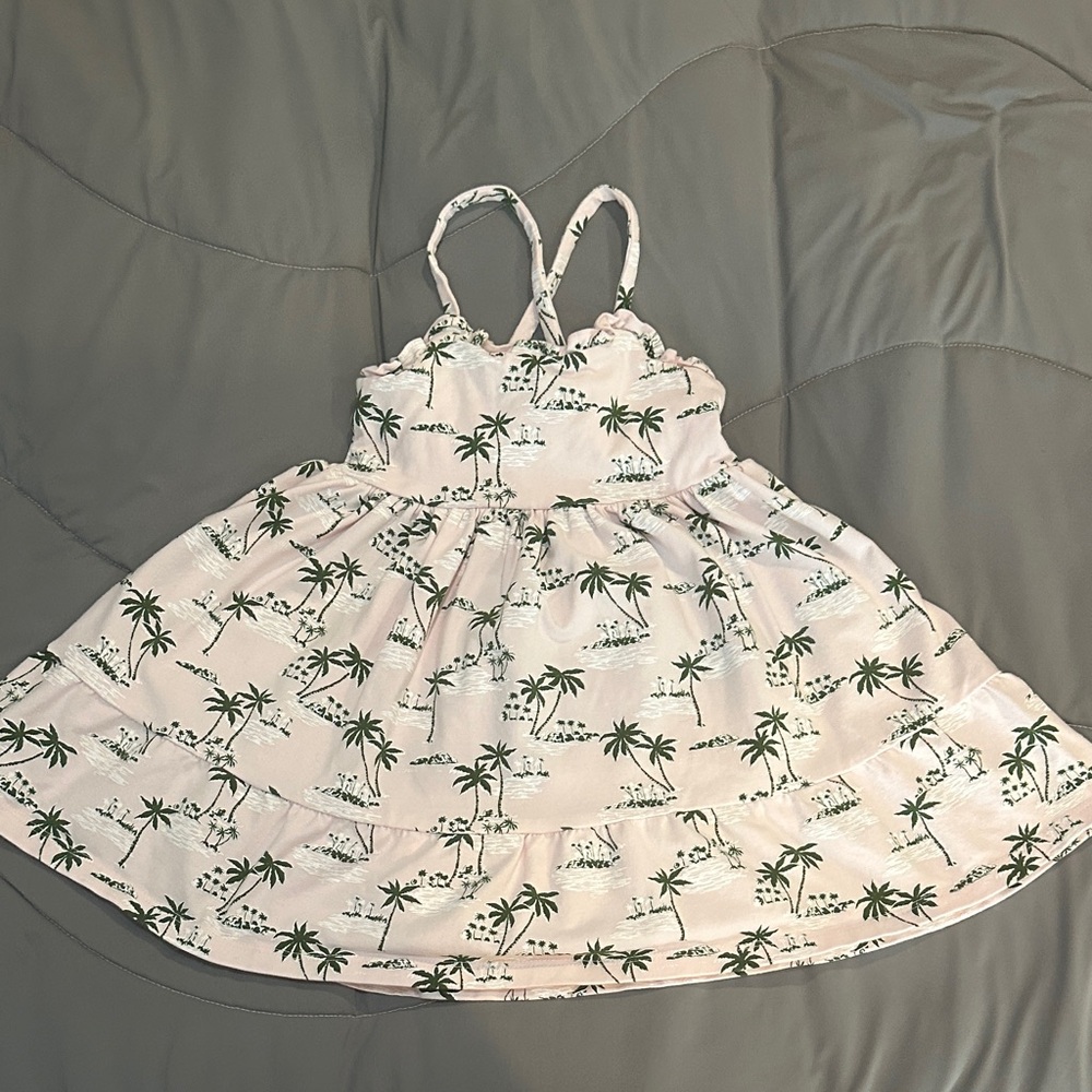 Janie and Jack Tropical Print Sundress